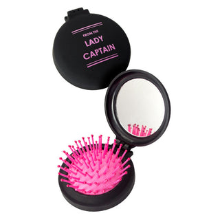 FREE Presentation Pillow Box with Every From the Lady Captain Mirror & Hair Brush